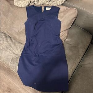 Elegant Navy Blue Dress